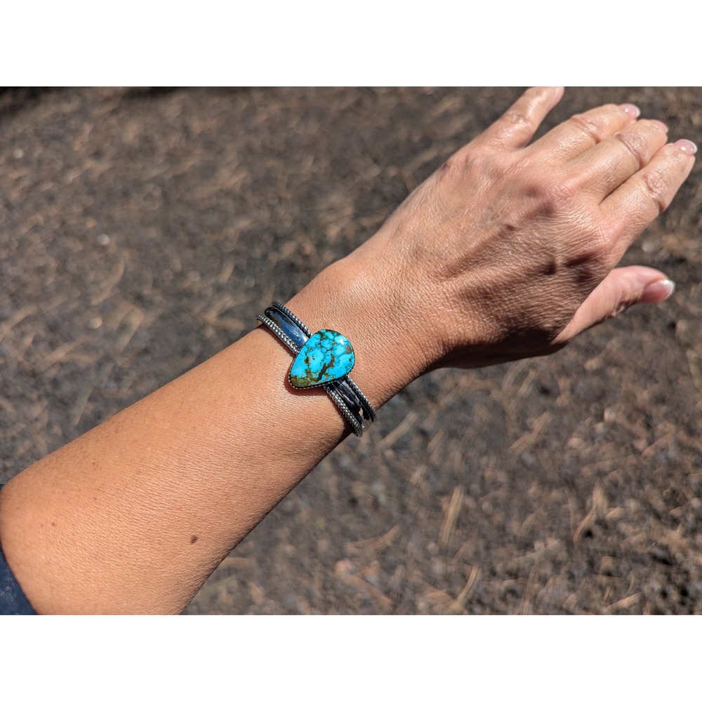 Navajo Bracelet Genuine Handmade Native American Jewelry sz 6.25** - Picture 8 of 13